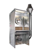 Ściana lakiernicza A1700 z dodatkowym rozszerzeniem